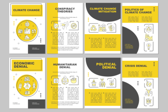 Climate Change Brochures Bundle: An Embroidery Review