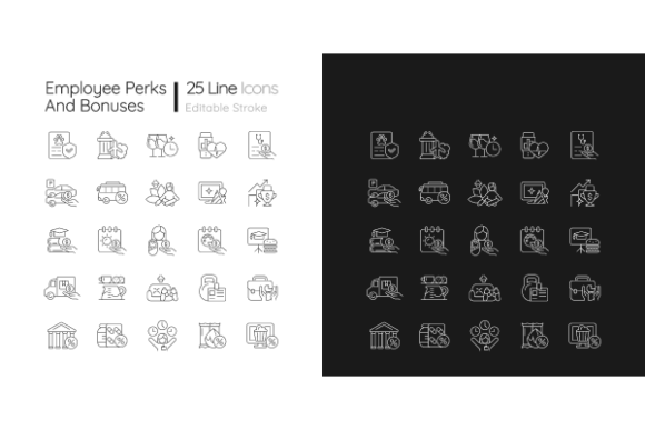 Employee Perks Icons Bundle: Graphics & Icons Review