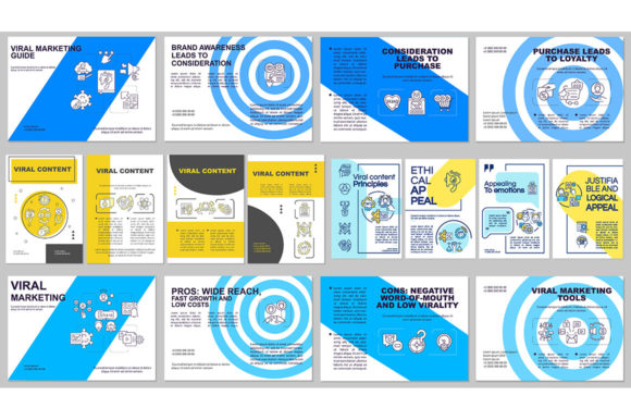 Viral Content Brochure Template Set: A Brand Designer’s Review for Local Business Graphics